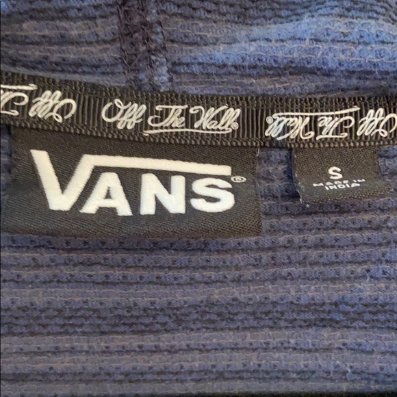 VANS men’s hooded long sleeve shirt - Picture 3 of 4